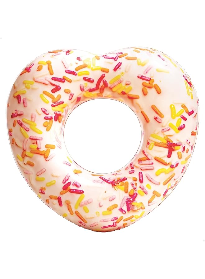 انتكس أنبوب قلب الدونات المرشوش المنفوخ الحجم: 94 سم × 89 سم × 25 سم (56253Np) - Image 1