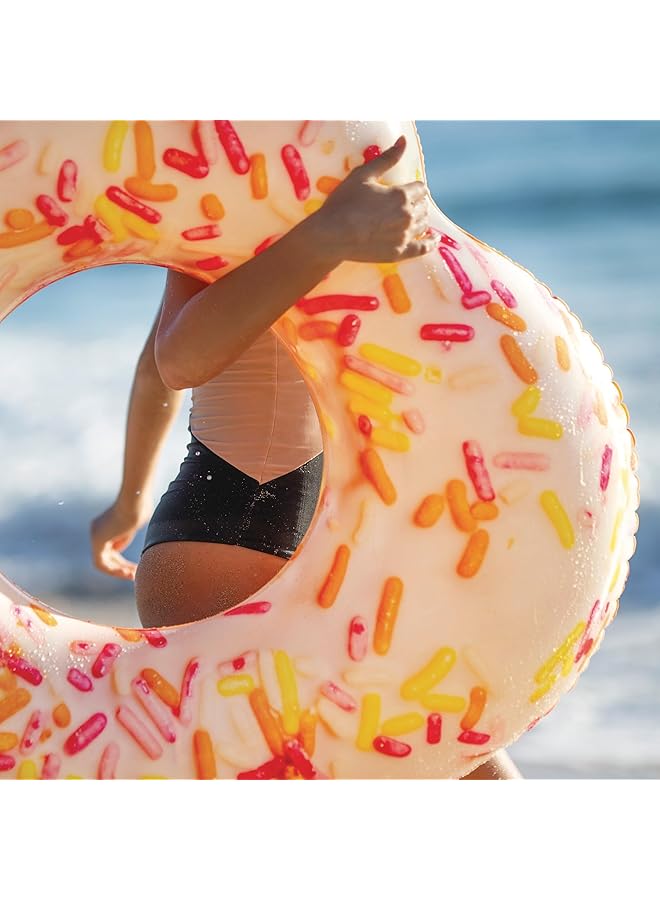 انتكس أنبوب قلب الدونات المرشوش المنفوخ الحجم: 94 سم × 89 سم × 25 سم (56253Np) - Image 5