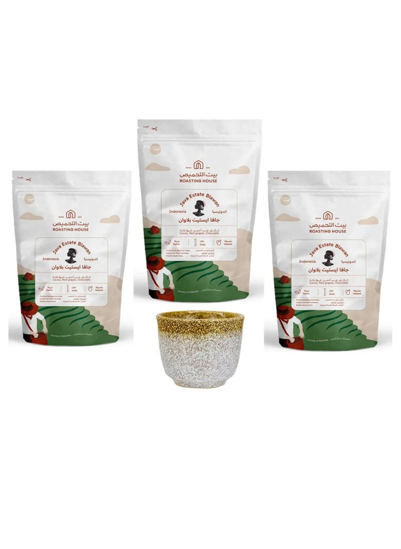 The Roasting House - Set of 3 Luxury Whole Coffee Beans – Premium Unground Beans for Espresso, V60, Chemex, Drip Coffee Makers, French Press, Manual Espresso Machines, and Specialty Coffee Brewing at Home - Image 1