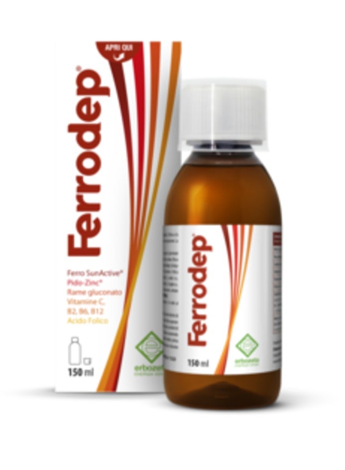 Ferrodep Lipo Syrup Liposomal Iron Supplement For Hemoglobin & Energy Support 150ml