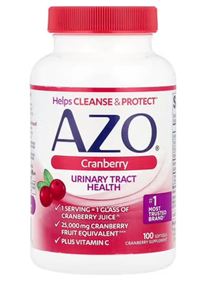 Azo Cranberry Urinary Tract Health Supplement (100 Softgels) - Image 3
