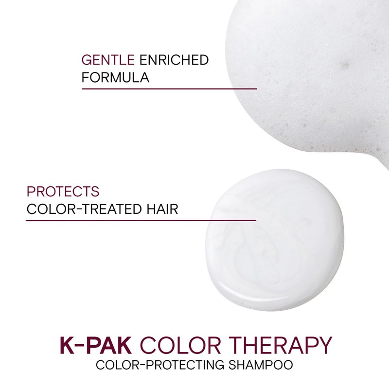 Joico K-PAK Color Therapy Color-Protecting Shampoo | For Color-Treated Hair | Boost Shine | Improve Elasticity | Repair Breakage | Rebuild Damaged Hair | With Keratin & Argan Oil | 10.1 Fl Oz - Image 4