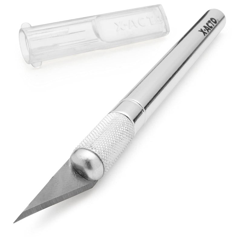 X-ACTO #2 Knife With Safety Cap, Sharp, Durable, Precision Knife, For Medium Cutting and Trimming - Image 1