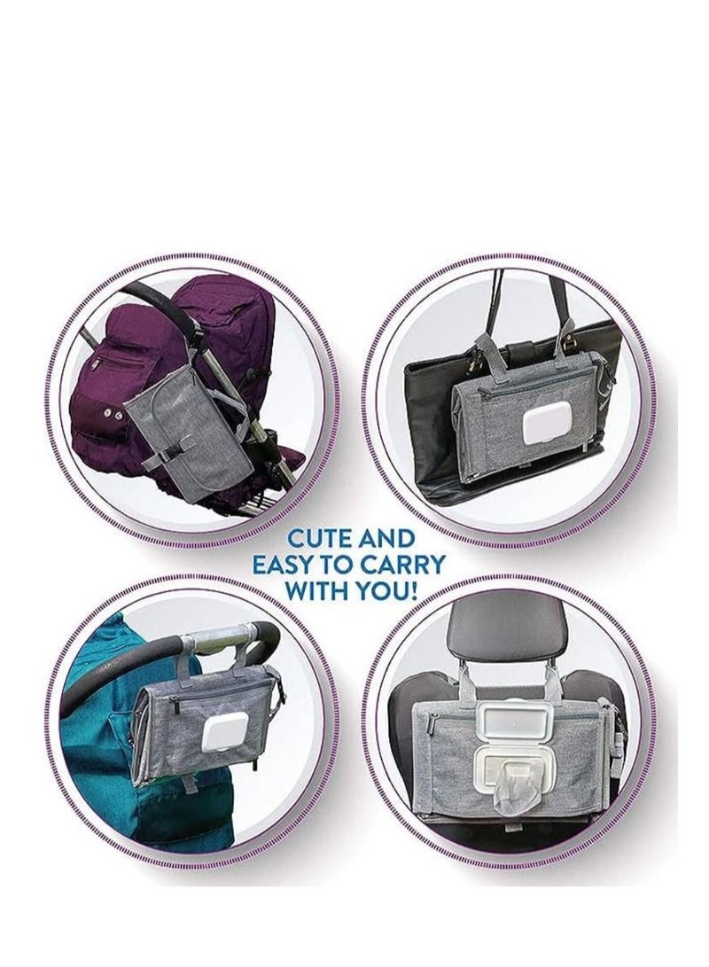 Cool Baby Baby Diaper Pad Waterproof And Anti-urine Multi-functional Diaper Changing Pad With Wet Wipes Convenient Diaper Pad - Image 5