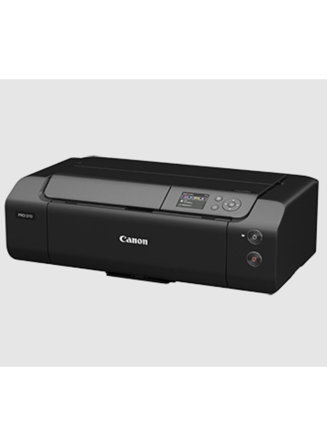 Canon PROGRAF PRO-310 A3+ Printer, Professional 10-ink pigment based photo printer, WiFi & Ethernet connectivity, 3-inch LCD display, 10-ink system, Borderless A3+ printing, Chroma Optimiser clear ink, LUCIA PRO II - high longevity pigment ink - Black - Image 3