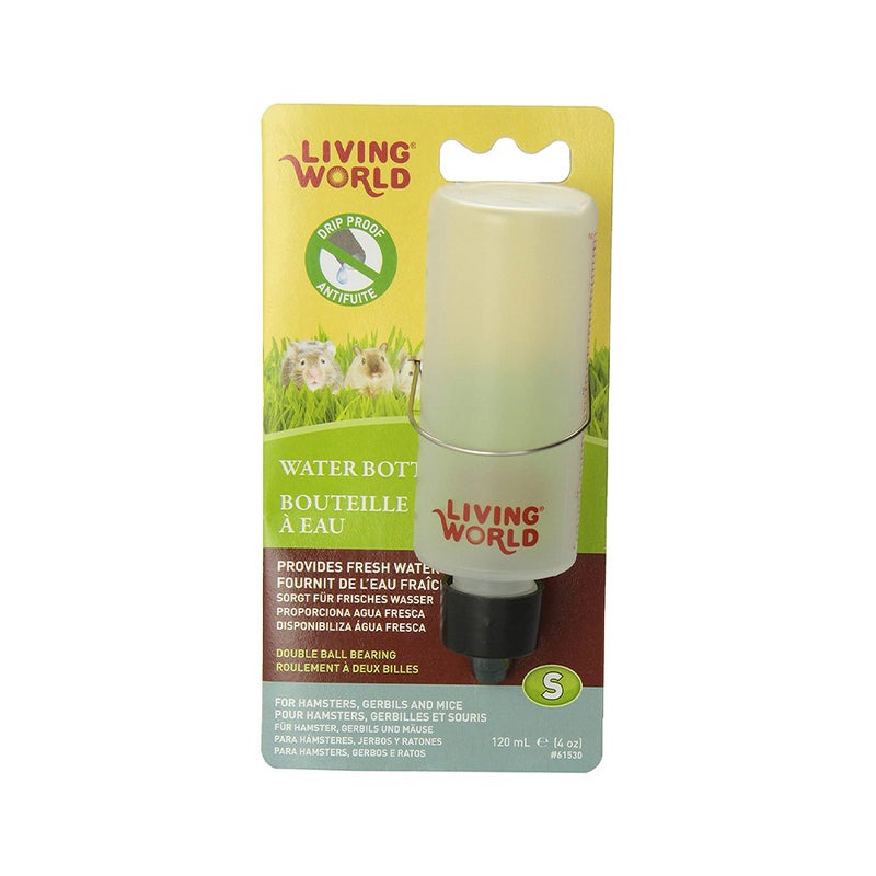 ليفينج وورلد قارورة مياه للحيوانات الصغيرة من ليفنغ وورلد، 120 مل