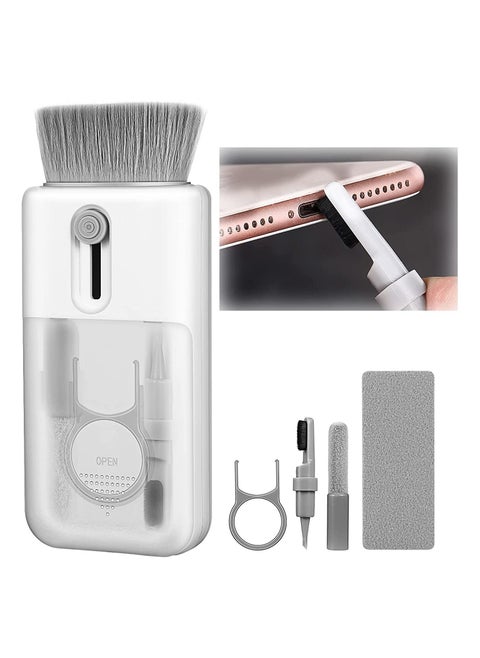 6 in 1 Cleaner Kit for Airpod, Multifunctional Keyboard Cleaner Earbud Cleaning Kit Tool with Cleaning Pen