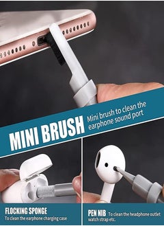 Gerenic 6 in 1 Cleaner Kit for Airpod, Multifunctional Keyboard Cleaner Earbud Cleaning Kit Tool with Cleaning Pen  - Image 2