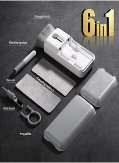 Gerenic 6 in 1 Cleaner Kit for Airpod, Multifunctional Keyboard Cleaner Earbud Cleaning Kit Tool with Cleaning Pen  - Image 5