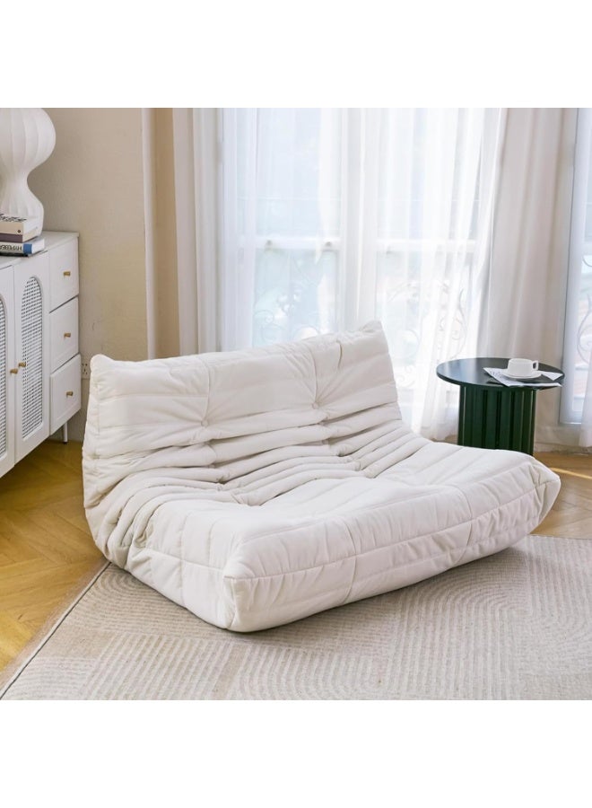 Generic Bean Bag Chair, 2 Seater Lazy Sofa, Large Bean Bag Chair for Adults with High-Resilience Foam, Non-Slip Base Floor Lounge Sofa,Living Room  - Image 2
