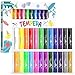 JUPITEARTH 24 Colors Tempera Paint Sticks with 120 PDF Coloring Pages and 30 Stickers Quick Drying Smooth NonToxic and Washable Paint Sticks for Kids Drawing on Pumpkin Wood Rock Glass - Image 3