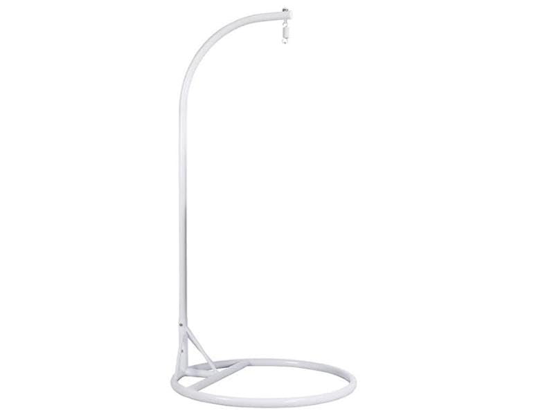 ANAND INDIA GROUPS ANAND INDIA GROUPS Hammock Swing Stand Only Iron OutdoorIndoor SwingJhulaHammocks Stand Standard White Swing Iron Stand 