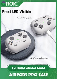 GROIC AirPod Pro 2 Case Cover, Cool Game Player Design Case for Airpods Pro 2nd Generation/1st Generation (2023/2022/2019), Funny Soft Silicone Protective Cover Skin with Keychain for Men Women  - Image 4