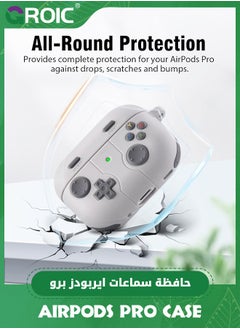 GROIC AirPod Pro 2 Case Cover, Cool Game Player Design Case for Airpods Pro 2nd Generation/1st Generation (2023/2022/2019), Funny Soft Silicone Protective Cover Skin with Keychain for Men Women  - Image 3