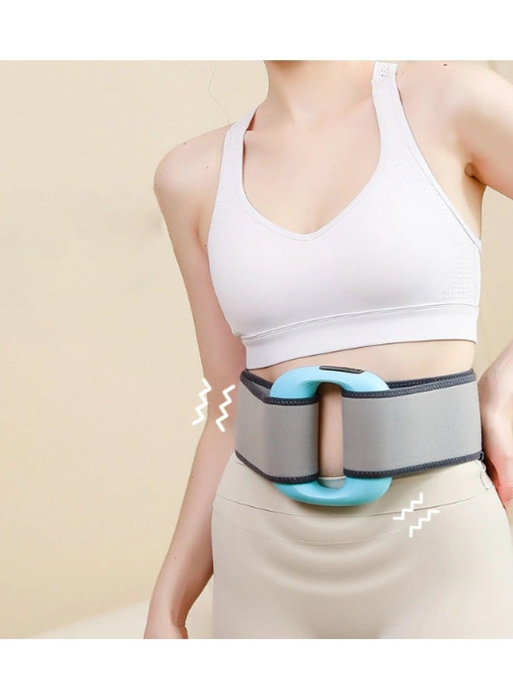 DubaiGallery Cross-border mini fitness electric fascia ring portable muscle relaxation massager household small LCD massage gun  - Image 2