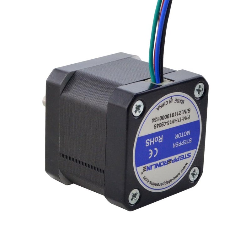 STEPPERONLINE 0.9deg Nema 17 Stepper Motor Bipolar 0.9A 36Ncm/51oz.in 42x42x39mm 4-Wires DIY - Image 5
