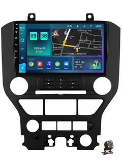 Android Screen For Ford Mustang 2015 To 2019 4GB RAM 64GB Memory Support Apple Carplay Android Auto Full HD Touch Screen 9 Inch built In Bluetooth USB Radio WiFi Play Store Backup Camera included