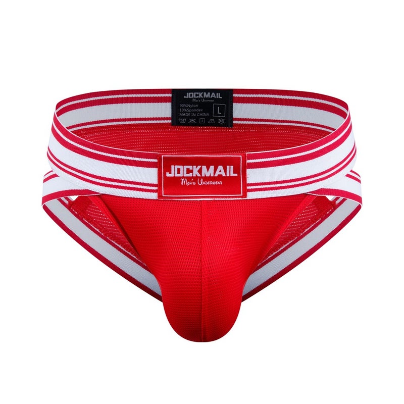 Jockmail2023 New Summer Men'S Underwear Triangle Underwear Mesh Breathable Sports Hip Underwear - Image 1