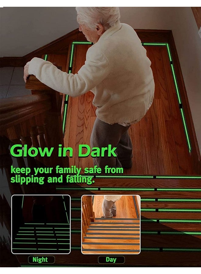 Kyerivs Bathtub Non Slip Stickers Luminous Shower Mats for Showers Anti Slip Bath Tub Stickers with Scraper,Adhesive Showers Treads Slip Strip for Bath,Boats,Stairs,Swimming Pools,Health Clubs-24 Pcs  - Image 3