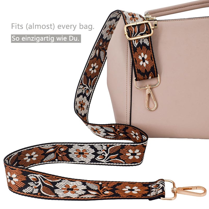 ROYGBCP Universal Purse Strap Replacement -Crossbody Bag Strap Adjustable Long Shoulder Straps Detachable, Adjustable Long Crossbody Strap for Handbags - Image 4