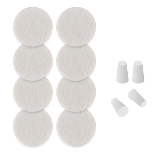 CAFEMASY Coffee Filters for Cold Brew Coffee Maker Replacement Pack of 8pcs Reusable Coffee Filter Disc Puck and 4pcs Stoppers Plungler Compatible with Toddy Cold Brew System - Image 1