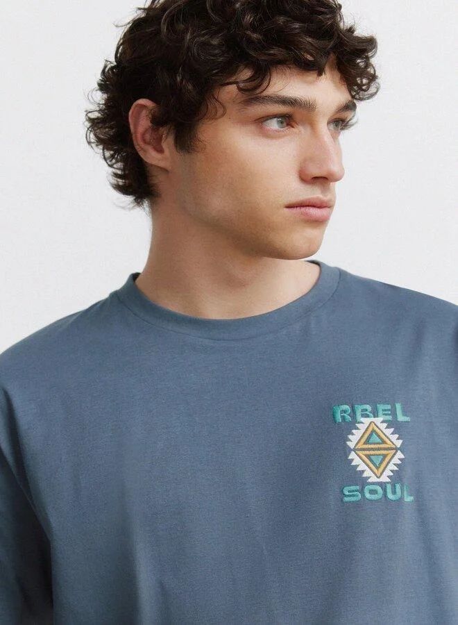 Springfield  Native T-shirt Rbel for Men | Best Price UAE