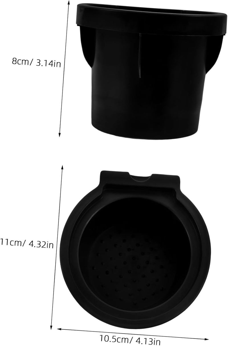 Center Console Cup Holder Insert Pad Rubber Liner for Pickup Easy Installation for Front Cup Holder Prevents Spills and Keeps Drinks Secure - Image 2