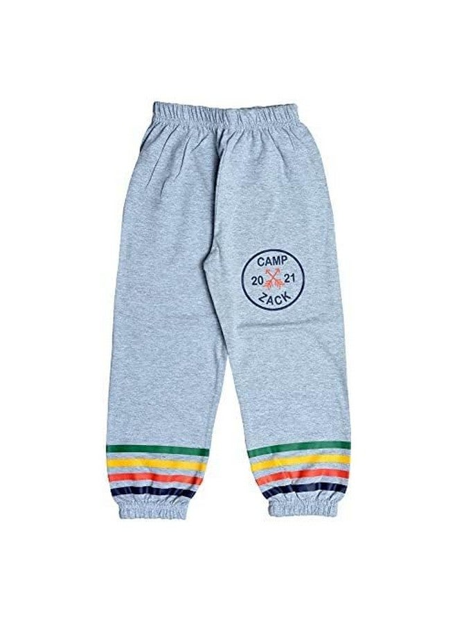 T2F T2F Boy's Regular Fit Cotton Track Pants (BYSTRK22_Multicolor_3-4ears_Multicolor_3 Years-4 Years) - Image 3
