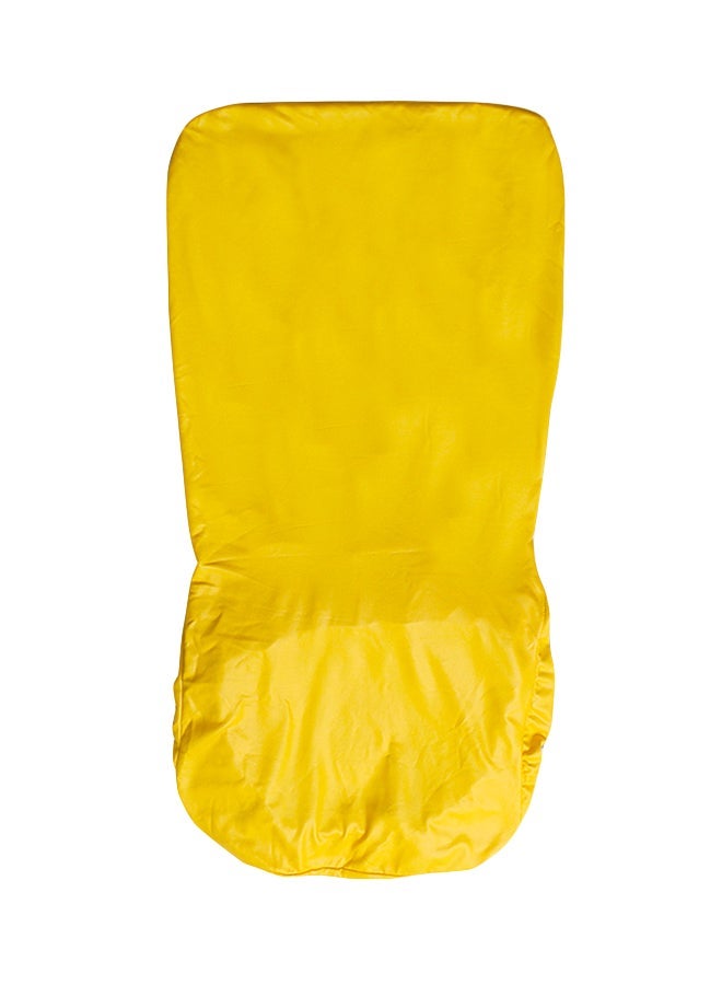 NIBEMINENT High Stretch Removable Chair Cover Yellow 35 x 8 35cm - Image 1