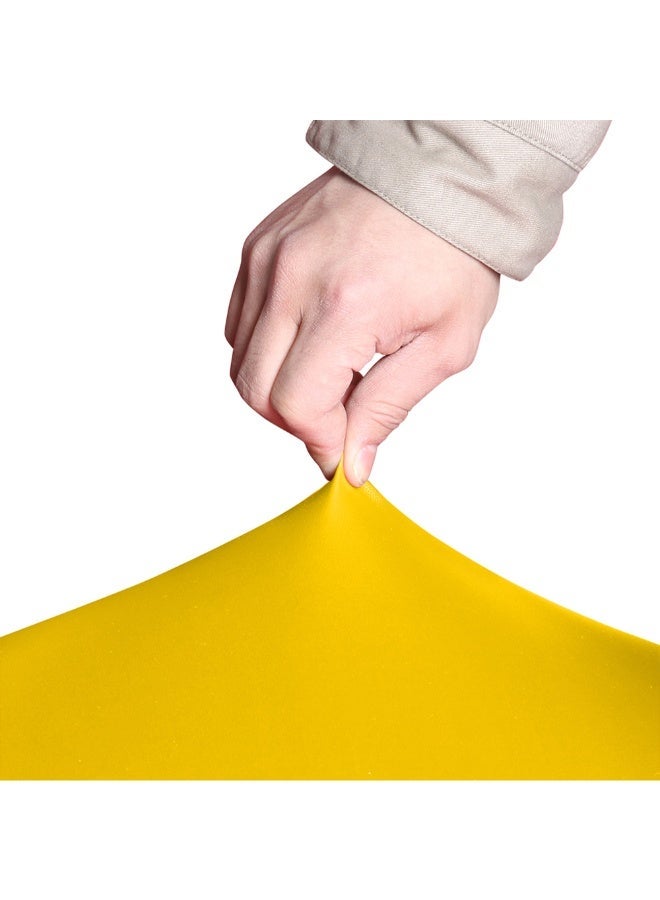 NIBEMINENT High Stretch Removable Chair Cover Yellow 35 x 8 35cm - Image 3