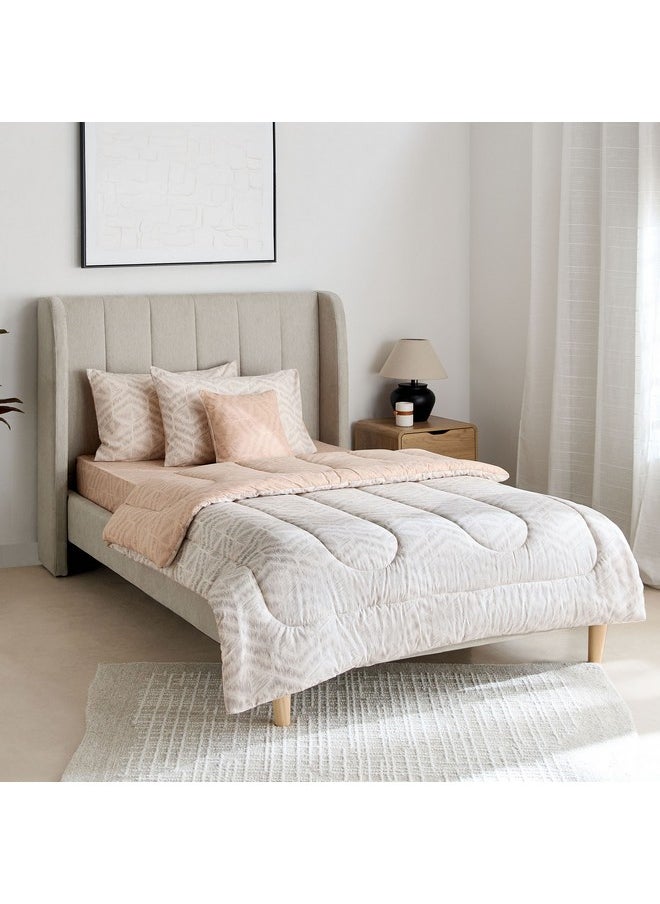Home Box Valencia lismore 5-Piece BIAB Printed Cotton Twin Comforter Set 220 x 160 cm  - Image 1