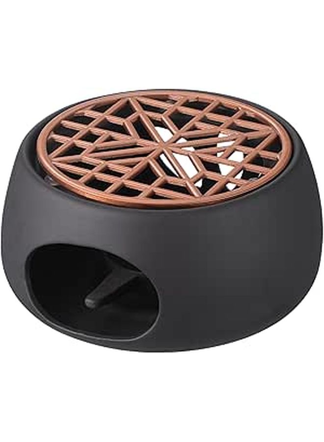 Ceramic Teapot Warmer with Candle Holder for Tea Heating and Warm Preservation Portable Stove Base - Image 1