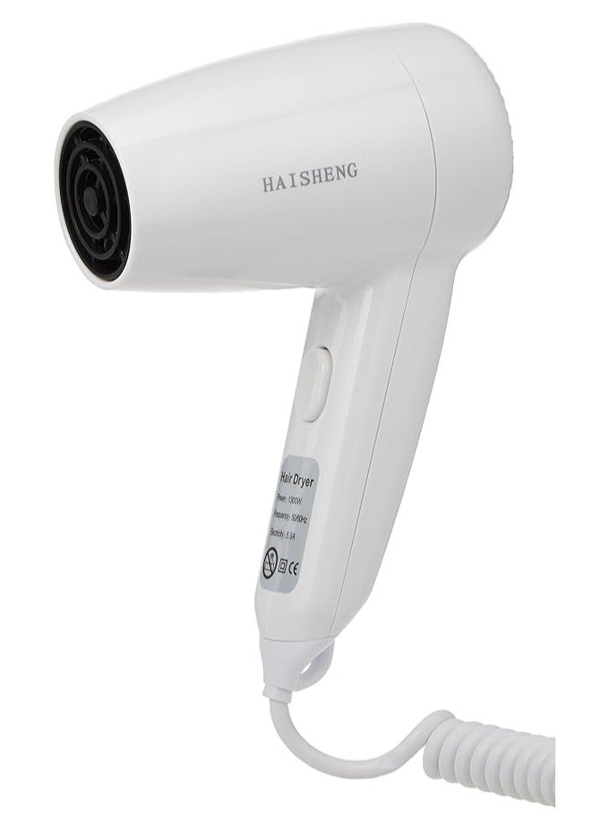 ORiTi مجفف شعر مثبت على الحائط، مجففات شعر تجارية مثبتة على الحائط، مجفف شعر صغير مثبت على الحائط للفنادق والحمامات والمنزل والسفر - Image 3