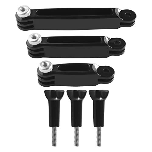 ECSiNG 1 Set 3-in-1 Extension Arm Mount Kit Compatible with SJCAM Compatible with Insta360 Action Cameras Portable Extension Arm Mount Rod Bracket Stand - Image 1