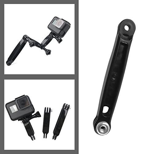 ECSiNG 1 Set 3-in-1 Extension Arm Mount Kit Compatible with SJCAM Compatible with Insta360 Action Cameras Portable Extension Arm Mount Rod Bracket Stand - Image 3