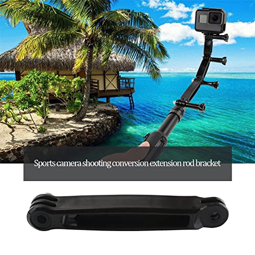 ECSiNG 1 Set 3-in-1 Extension Arm Mount Kit Compatible with SJCAM Compatible with Insta360 Action Cameras Portable Extension Arm Mount Rod Bracket Stand - Image 2