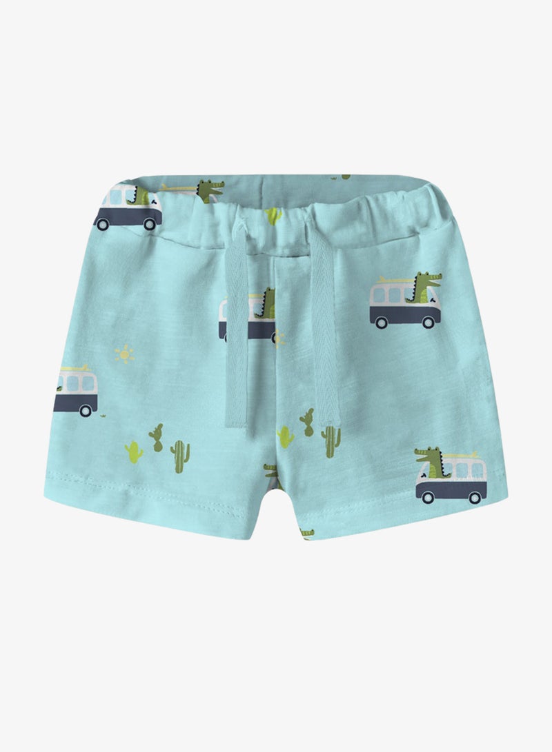 NAME IT Kids Graphic T-Shirt And Shorts Set - Image 3