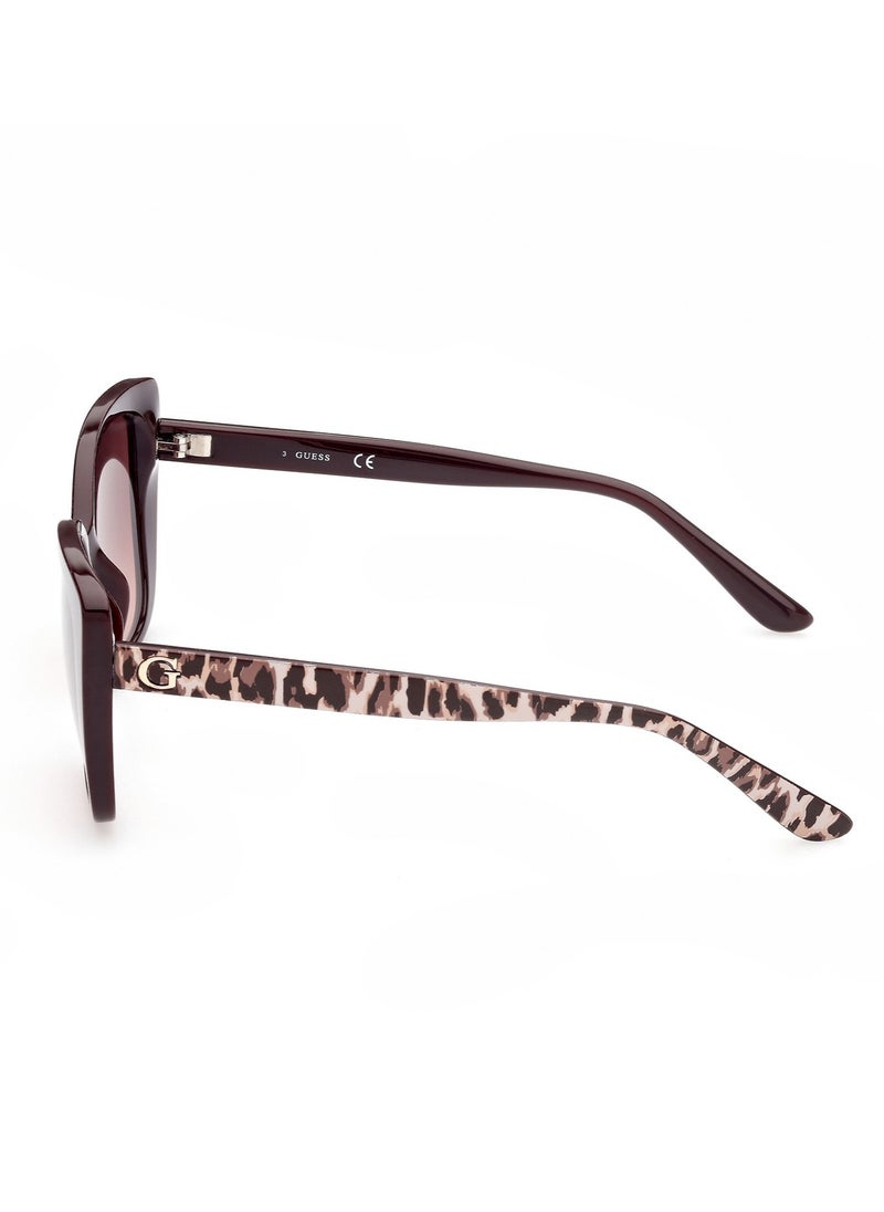 GUESS Guess Brown Butterfly Women Sunglasses GU7829 69F Size 56  - Image 2