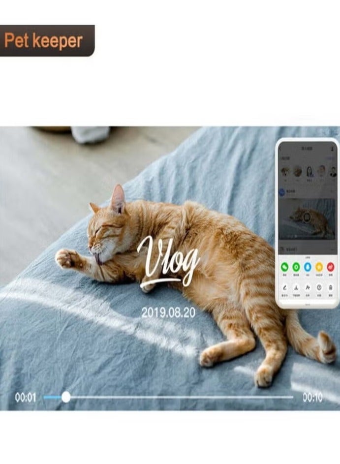 Botslab C201 Indoor Cam 2K HD Smart Wireless Security Camera – '130° Wide-angle, Night Vision, Motion Detection, Two-Way Audio, App Control - Image 4