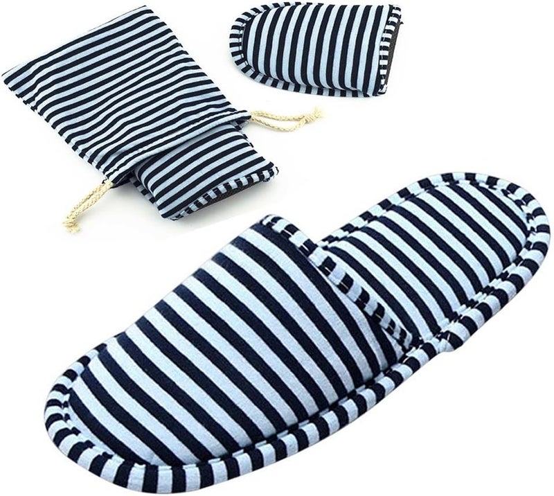 NonDisposable Travel Slippers Portable Cotton Spa Hotel Guest Indoor Slippers