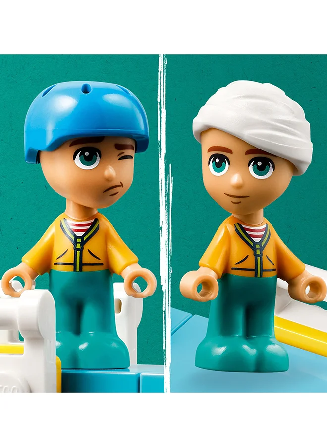 ليغو 42613 Friends Heartlake City Hospital Ambulance Set With 3 Characters, Gift Idea For Kids, Girls And Boys Aged 6 Years And Over, Social-Emotional Toy, Medical Emergency Vehicle (344 Pieces)
