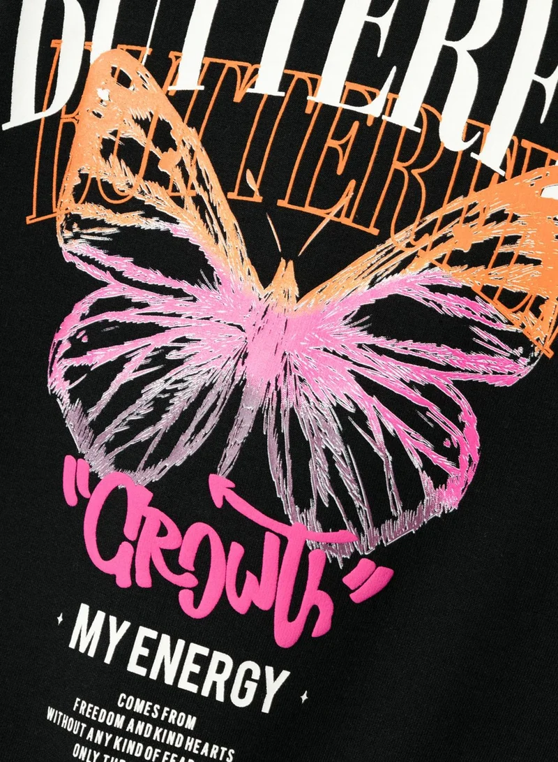 NAME IT Kids Graphic Sweatshirt