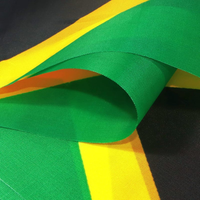 Anley Jamaica String Flag Pennant Banners, Patriotic Events 6th of August Independence Day Decoration Sports Bars - 33 Feet 38 Flags - Image 4