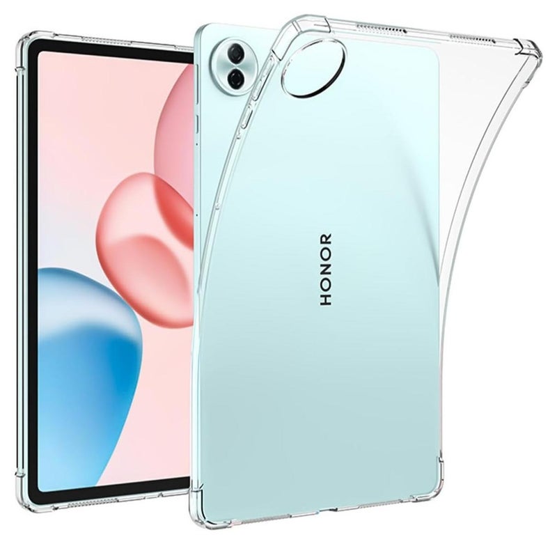 MHM Crystal Clear Case for Honor Pad 10 (12.1") - Shockproof & Anti-Yellowing Slim TPU Cover - Image 1