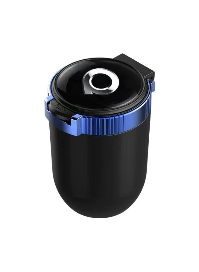 EBMINI New Stainless Steel Thick Ashtray With Lid 