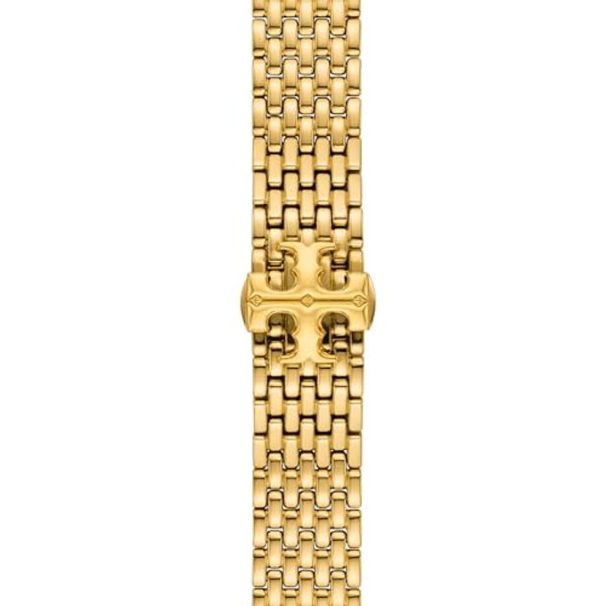 Tory Burch Women'S Eleanor Gold-Tone Stainless Steel Band For Apple Watch (Model: Tbs0103E) - Image 5
