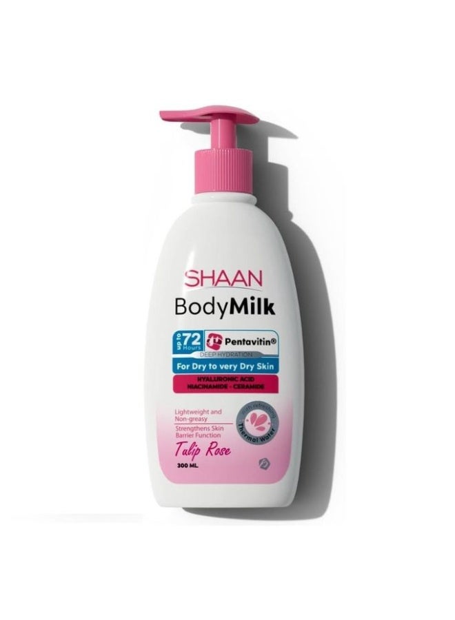 Shaan Tulip Rose Body Milk 300 ml