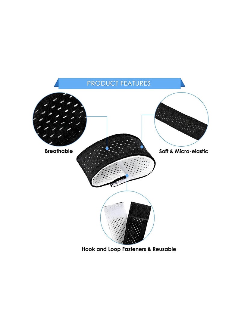 SYOSI - Jersey Sleeve Bands, Sleeve Holders Soccer Softball, Sleeve Ties with Hook and Loop Fasteners, Sleeve Straps for Shirts with Hook and Loop Fasteners for Boys Girls, for Soccer Basketball(8 Pack) - Image 1