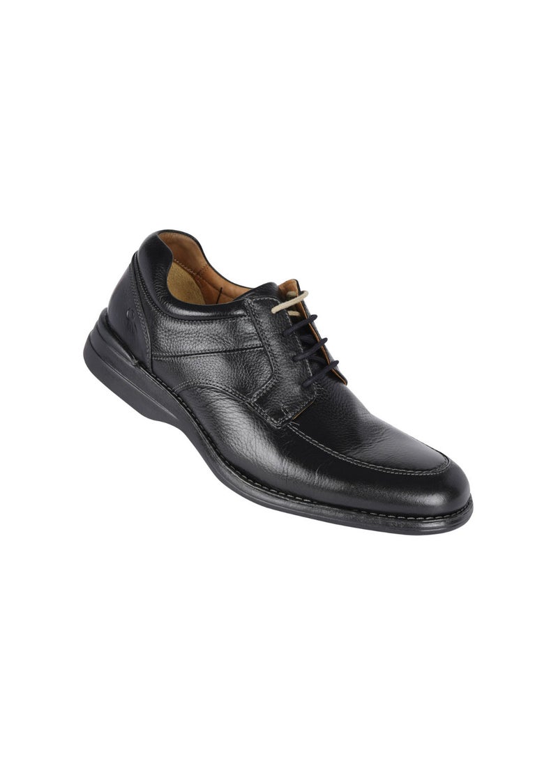 DEMOCRATA - 032-106 Democrata Mens Leather Shoe Smart Comfort Madison HI-Soft 32 Black Slip On 215105-001 - Image 1
