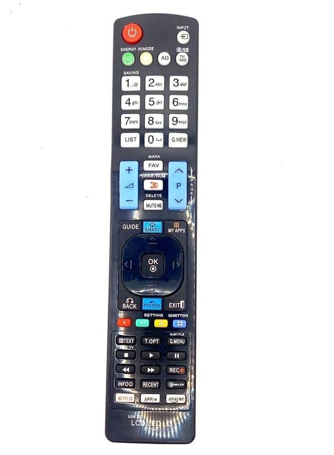 Raxoom Universal Replacement Remote Control For Lg Lcd Led Smart Hdtv Black